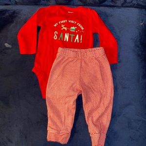 Christmas baby boy set